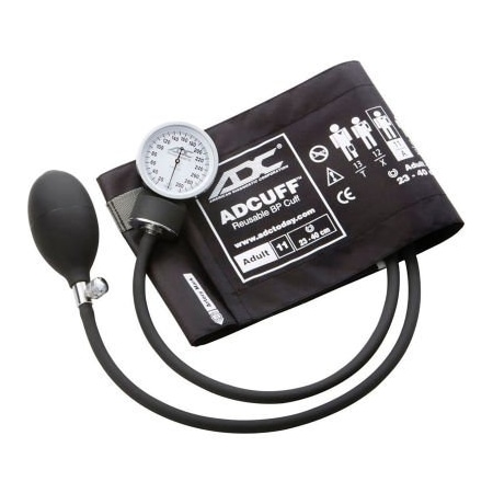ADC® Prosphyg„¢ 760 Pocket Aneroid Sphygmomanometer, Adult, Black